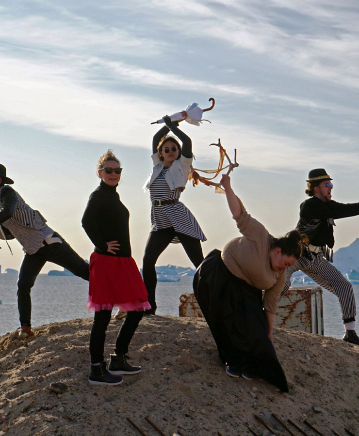 Innovative theater activities with Greenlandic children and young people