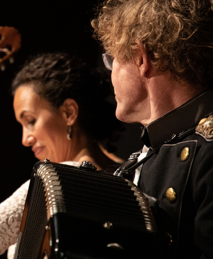 Danish Songs in Flamenco Dress - with horses